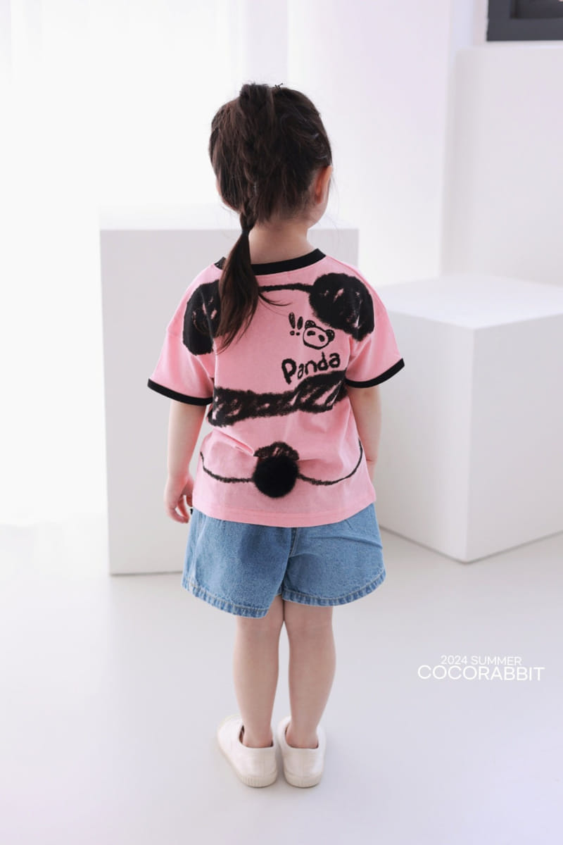 Coco Rabbit - Korean Children Fashion - #fashionkids - Big Panda Tee - 4