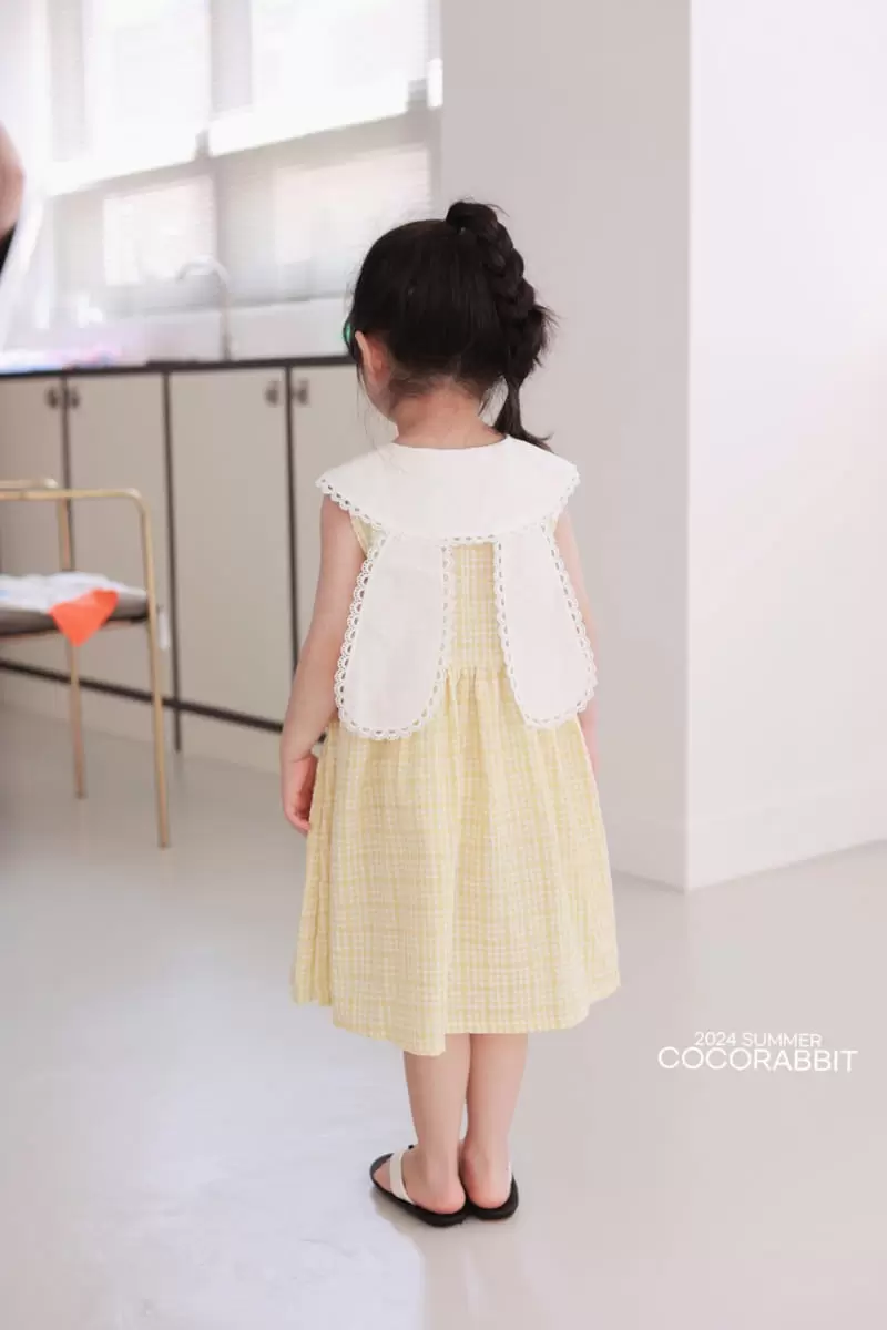 Coco Rabbit - Korean Children Fashion - #kidsshorts - Lace Rabbit One-Piece - 2