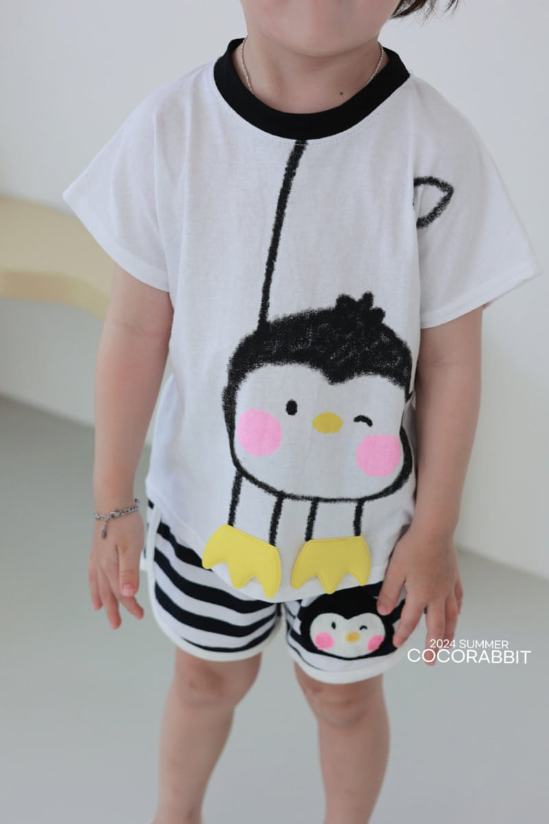 Coco Rabbit - Korean Children Fashion - #kidsstore - Animal Top Bottom Set - 9