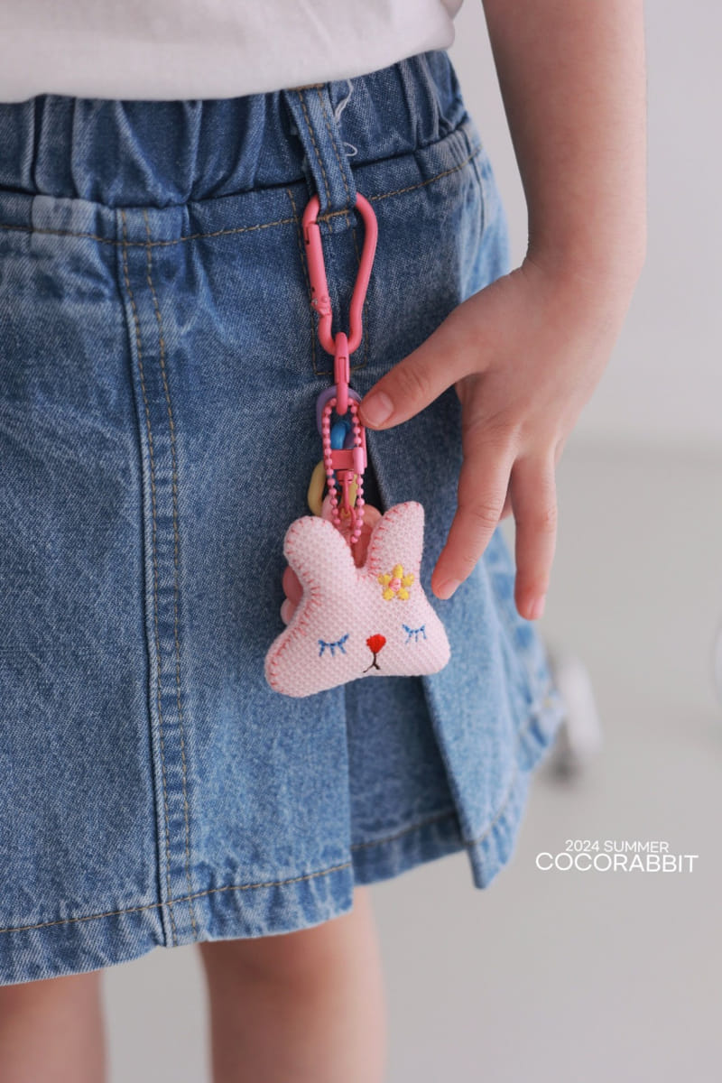 Coco Rabbit - Korean Children Fashion - #kidsstore - Denim Skirt Pants - 8