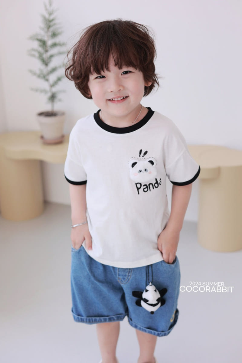 Coco Rabbit - Korean Children Fashion - #kidzfashiontrend - Big Panda Tee - 6