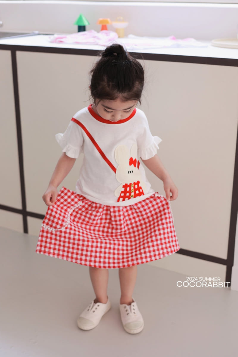 Coco Rabbit - Korean Children Fashion - #littlefashionista - Rabbit Bag Tee - 6