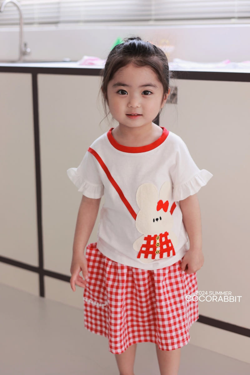 Coco Rabbit - Korean Children Fashion - #magicofchildhood - Check Skirt - 3