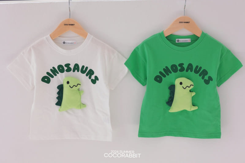 Coco Rabbit - Korean Children Fashion - #magicofchildhood - Dinosaur Doll Tee - 9