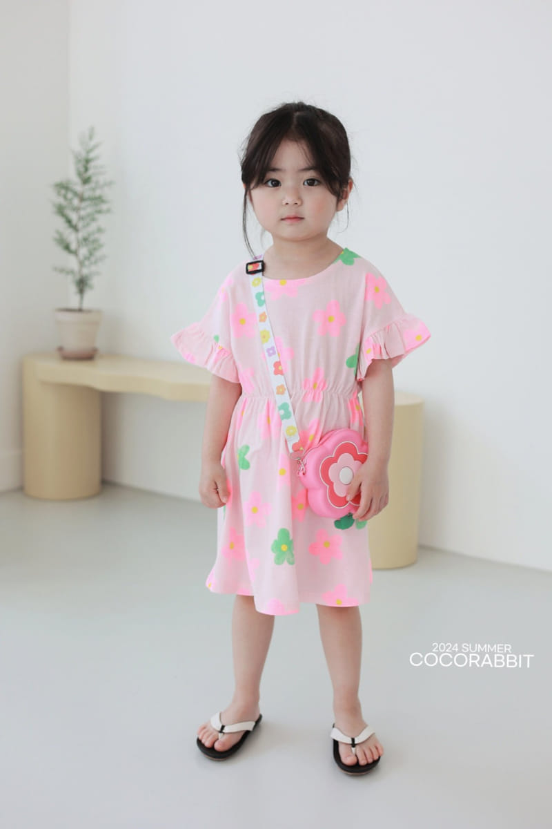 Coco Rabbit - Korean Children Fashion - #magicofchildhood - Flower Bag One-Piece - 6