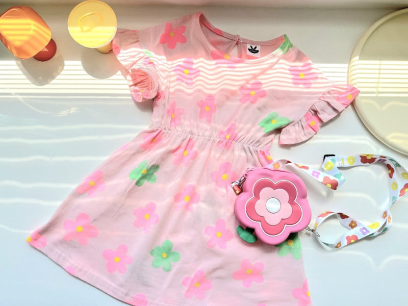 Coco Rabbit - Korean Children Fashion - #minifashionista - Flower Bag One-Piece - 7
