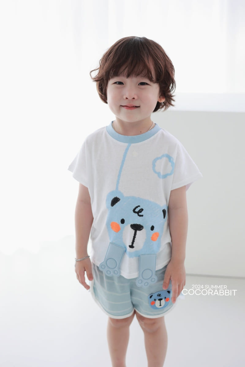 Coco Rabbit - Korean Children Fashion - #prettylittlegirls - Animal Top Bottom Set