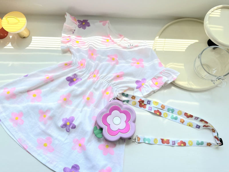 Coco Rabbit - Korean Children Fashion - #prettylittlegirls - Flower Bag One-Piece - 8