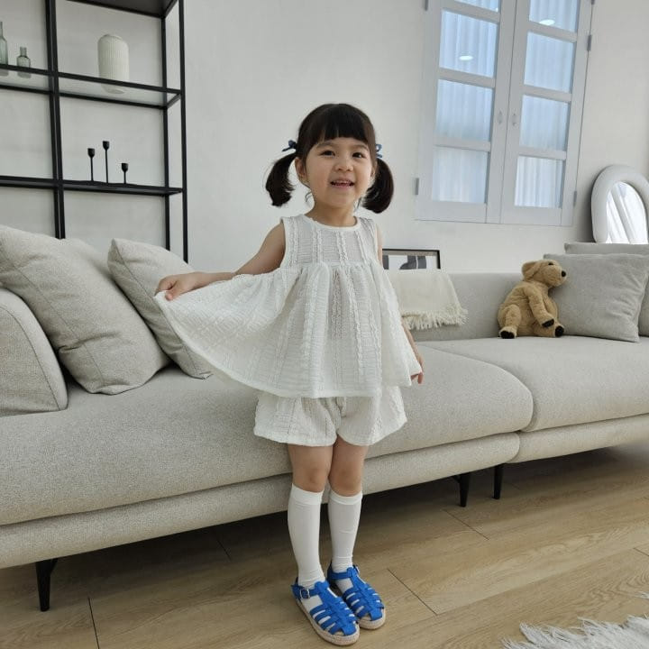 Color - Korean Children Fashion - #magicofchildhood - Wedding Top Bottom Set - 6