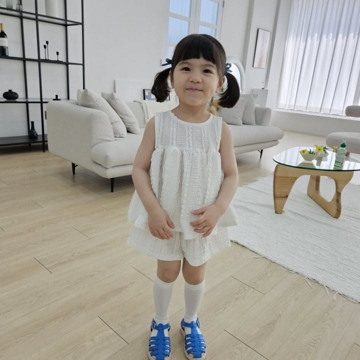 Color - Korean Children Fashion - #minifashionista - Wedding Top Bottom Set - 7