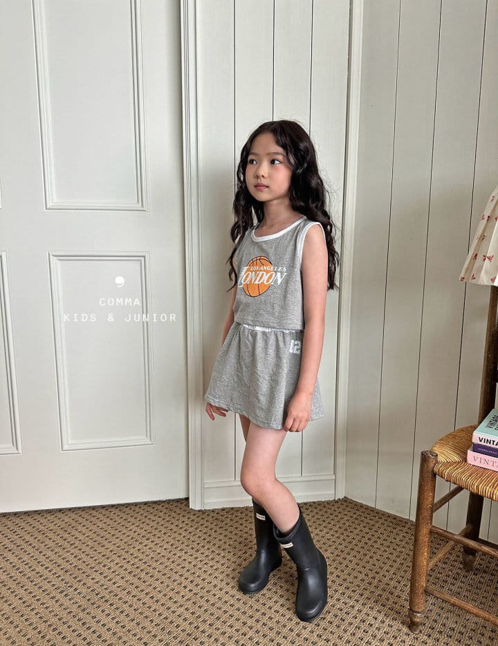 Comma - Korean Children Fashion - #stylishchildhood - London Top Bottom Set - 4