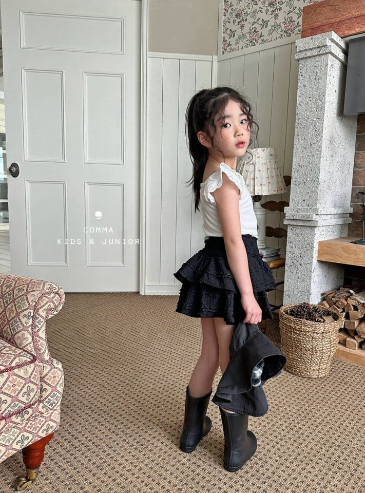 Comma - Korean Children Fashion - #designkidswear - Kan Kan Mini Skirt - 4