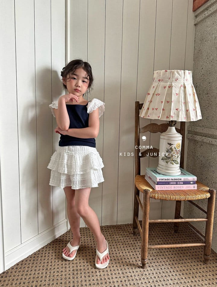 Comma - Korean Children Fashion - #kidsshorts - Kan Kan Mini Skirt - 6