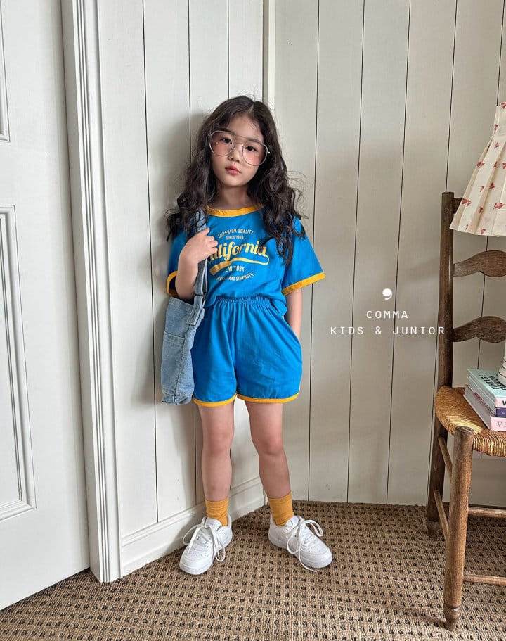 Comma - Korean Children Fashion - #kidzfashiontrend - California Top Bottom Set - 5