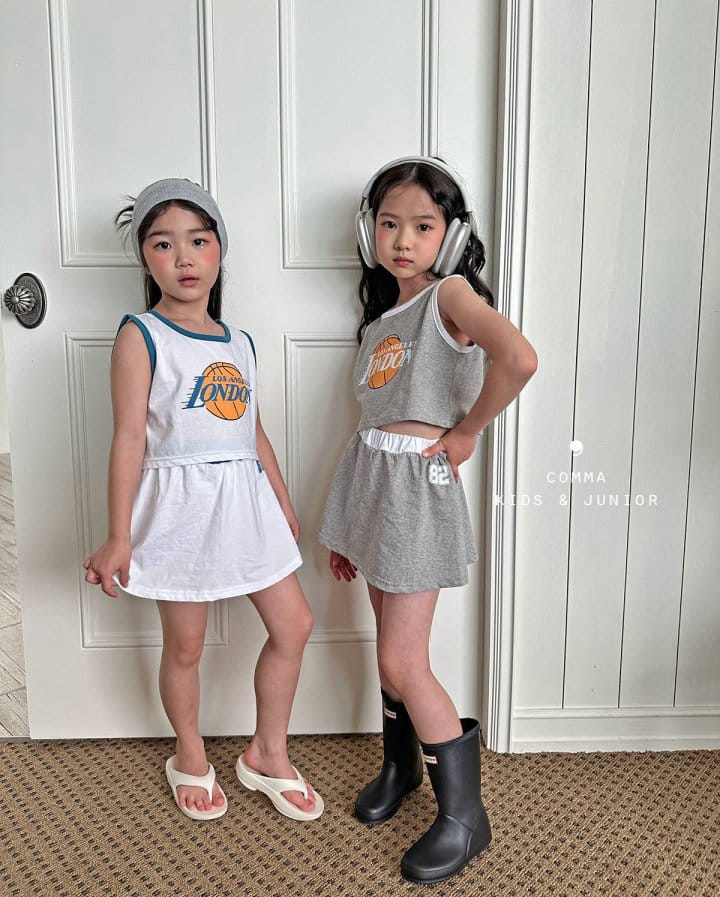 Comma - Korean Children Fashion - #todddlerfashion - London Top Bottom Set