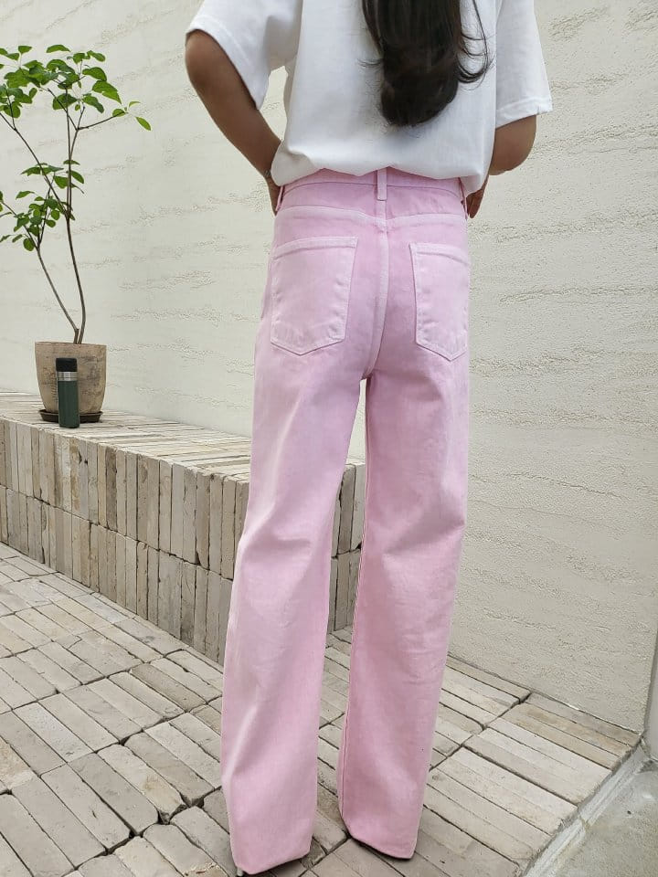 Corner0123 - Korean Women Fashion - #momslook - Dyeing Pintuck Pants - 2