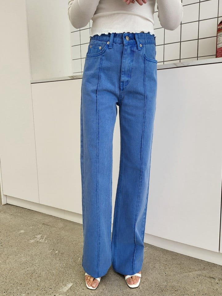 Corner0123 - Korean Women Fashion - #womensfashion - Dyeing Pintuck Pants - 4