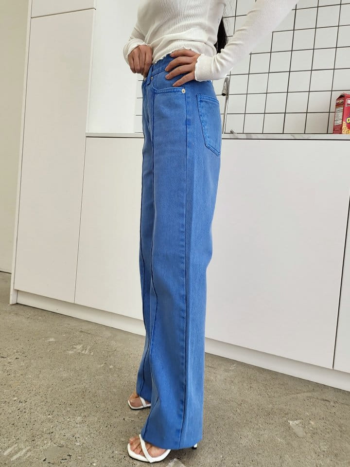 Corner0123 - Korean Women Fashion - #momslook - Dyeing Pintuck Pants - 5