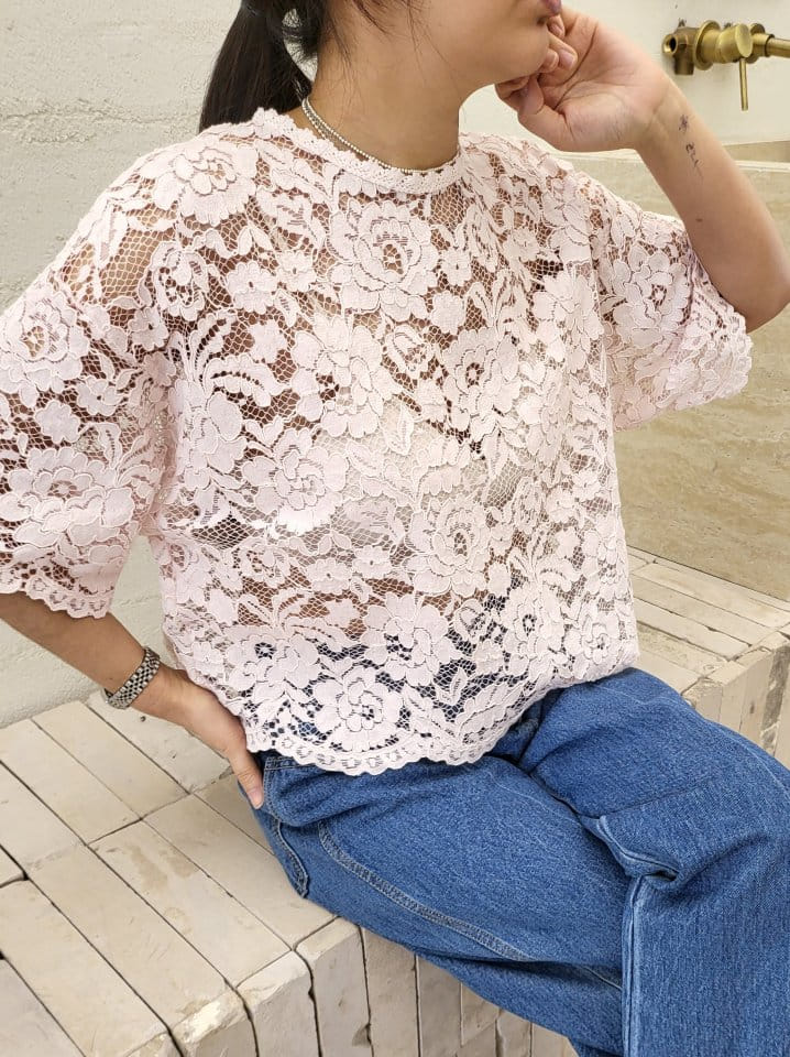 Corner0123 - Korean Women Fashion - #womensfashion - Flower Blouse