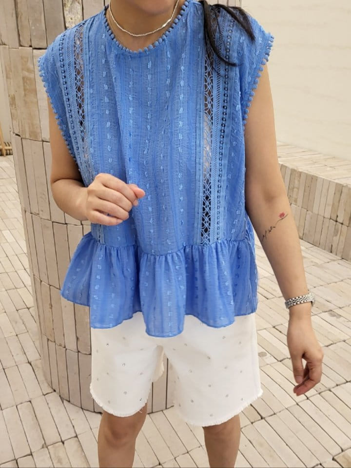 Corner0123 - Korean Women Fashion - #womensfashion - Twin Blouse