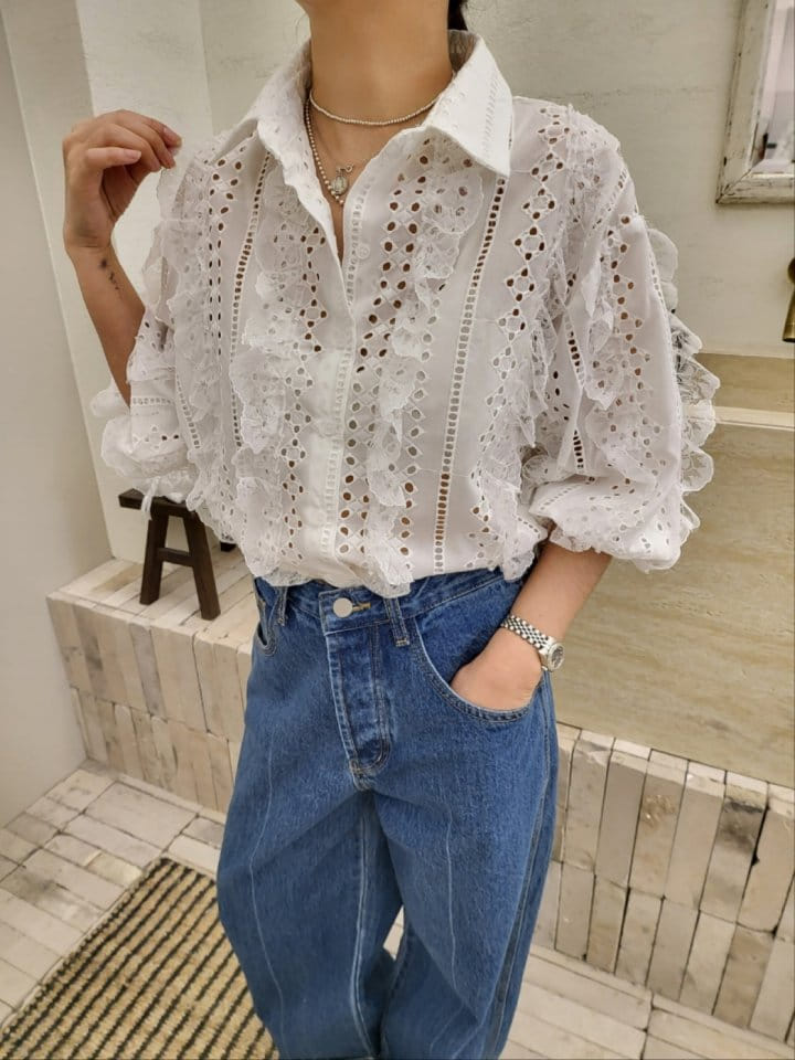 Corner0123 - Korean Women Fashion - #womensfashion - Jenny Blouse