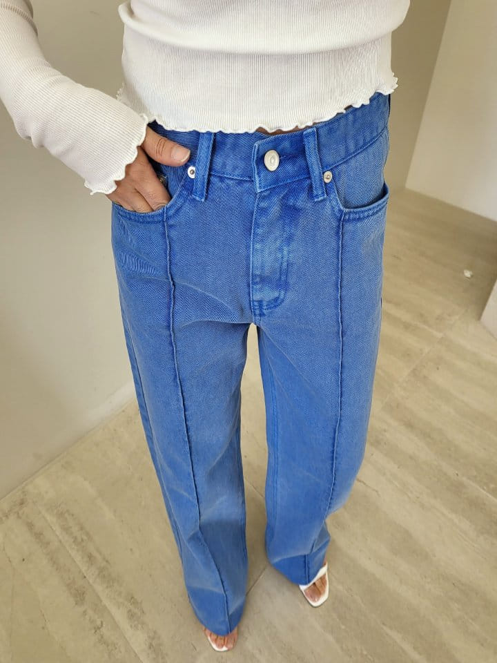 Corner0123 - Korean Women Fashion - #womensfashion - Dyeing Pintuck Pants - 3