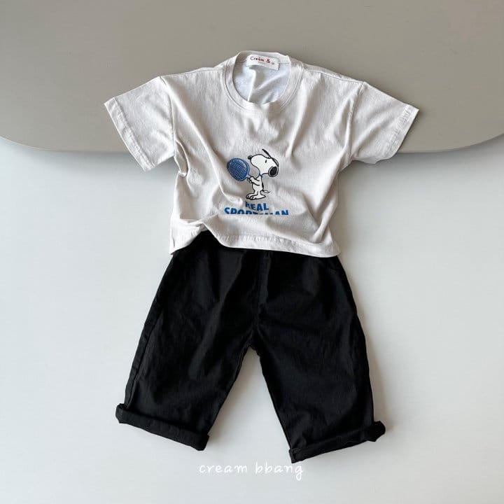 Cream Bbang - Korean Children Fashion - #childofig - Summer C L Pants - 6