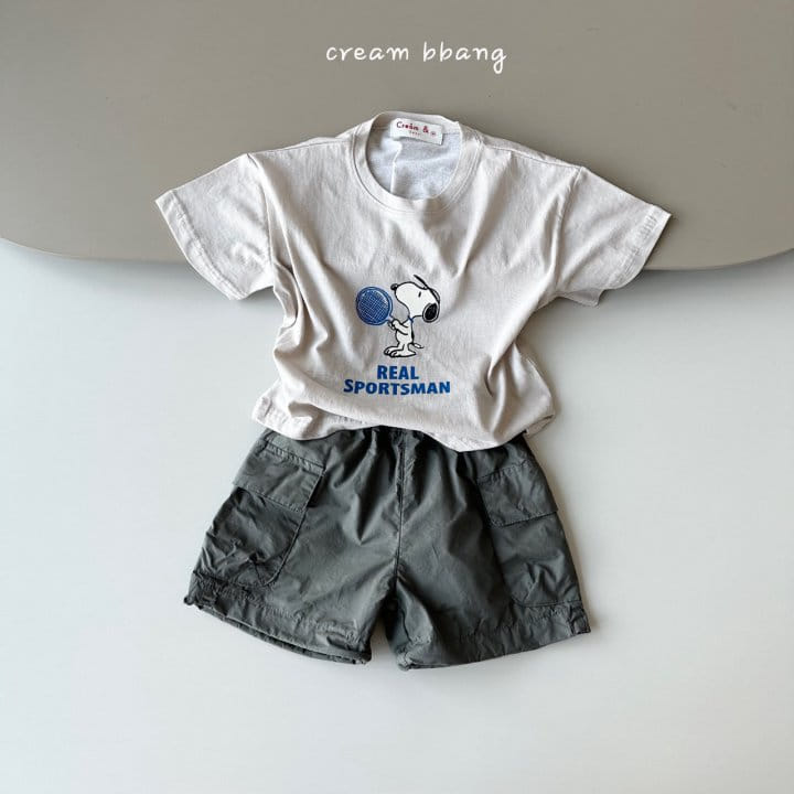 Cream Bbang - Korean Children Fashion - #childrensboutique - Tennis Short Sleeve Tee - 8