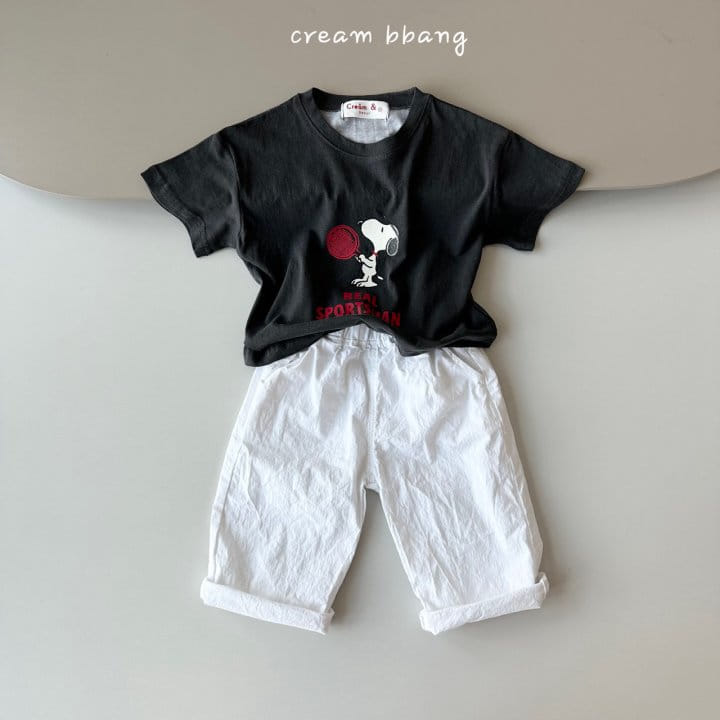 Cream Bbang - Korean Children Fashion - #childrensboutique - Summer C L Pants - 7