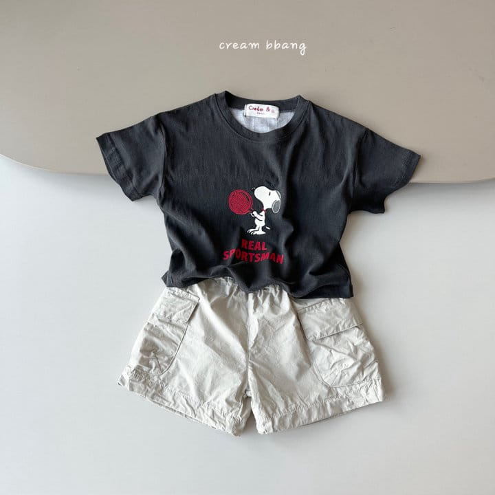 Cream Bbang - Korean Children Fashion - #designkidswear - Tennis Short Sleeve Tee - 9