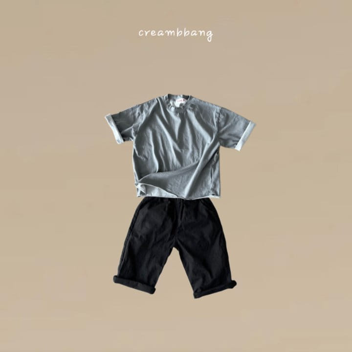 Cream Bbang - Korean Children Fashion - #discoveringself - Pigment Dekki Tee - 2