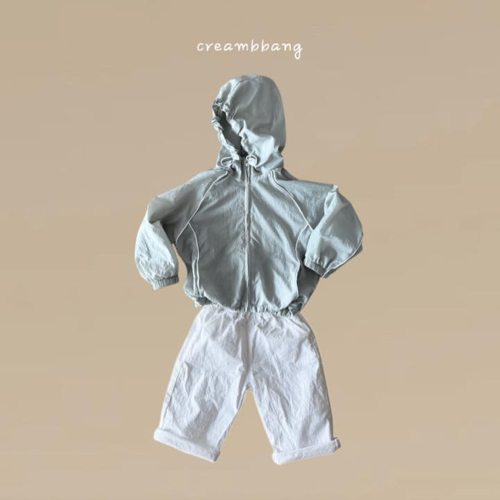 Cream Bbang - Korean Children Fashion - #fashionkids - Summer Line Windbreaker - 5