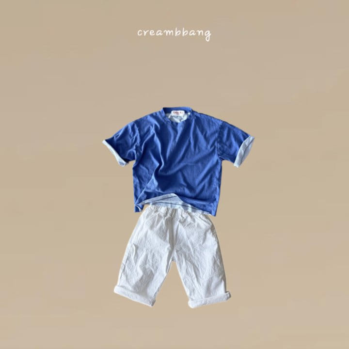 Cream Bbang - Korean Children Fashion - #fashionkids - Pigment Dekki Tee - 4