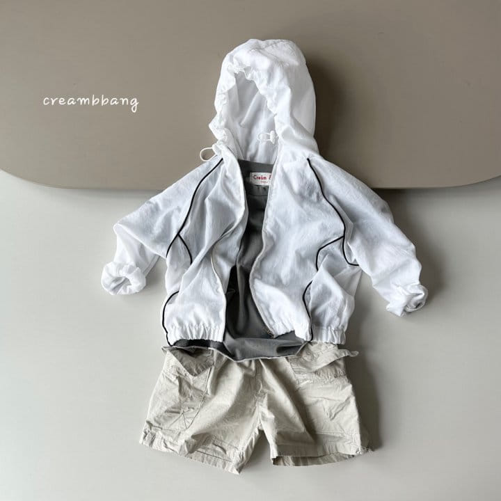 Cream Bbang - Korean Children Fashion - #littlefashionista - Summer Line Windbreaker - 10