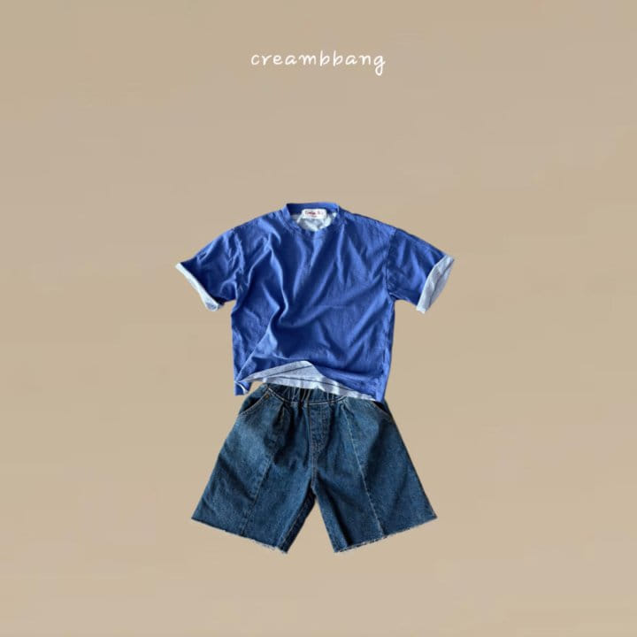 Cream Bbang - Korean Children Fashion - #littlefashionista - Pigment Dekki Tee - 8