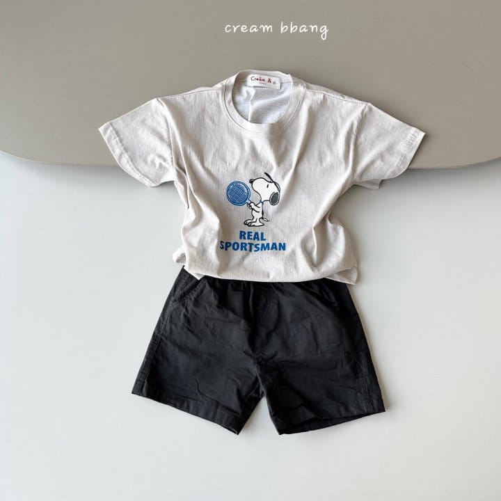 Cream Bbang - Korean Children Fashion - #magicofchildhood - Tennis Short Sleeve Tee - 3