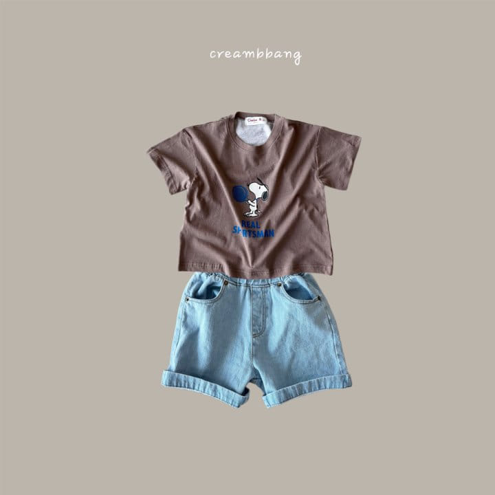 Cream Bbang - Korean Children Fashion - #magicofchildhood - Lucky Denim Shorts - 10