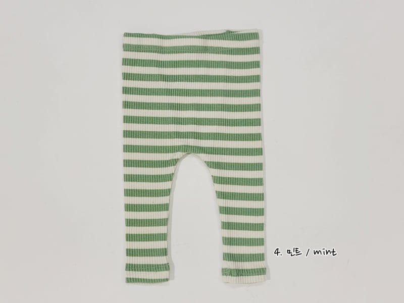 Daily Daily - Korean Baby Fashion - #babyoninstagram - Dan Dan Bebe Line Leggings - 9