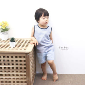 Denden - Korean Children Fashion - #kidzfashiontrend - Bbibbico Sleeveless  Tee