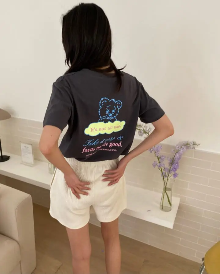 Diana - Korean Women Fashion - #momslook - Focus Tee - 7