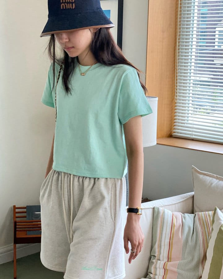 Diana - Korean Women Fashion - #momslook - Basic Crop Tee - 7