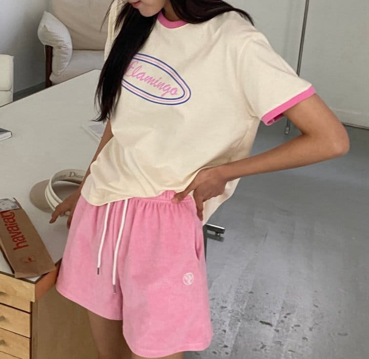 Diana - Korean Women Fashion - #momslook - Flamingo Tee - 5