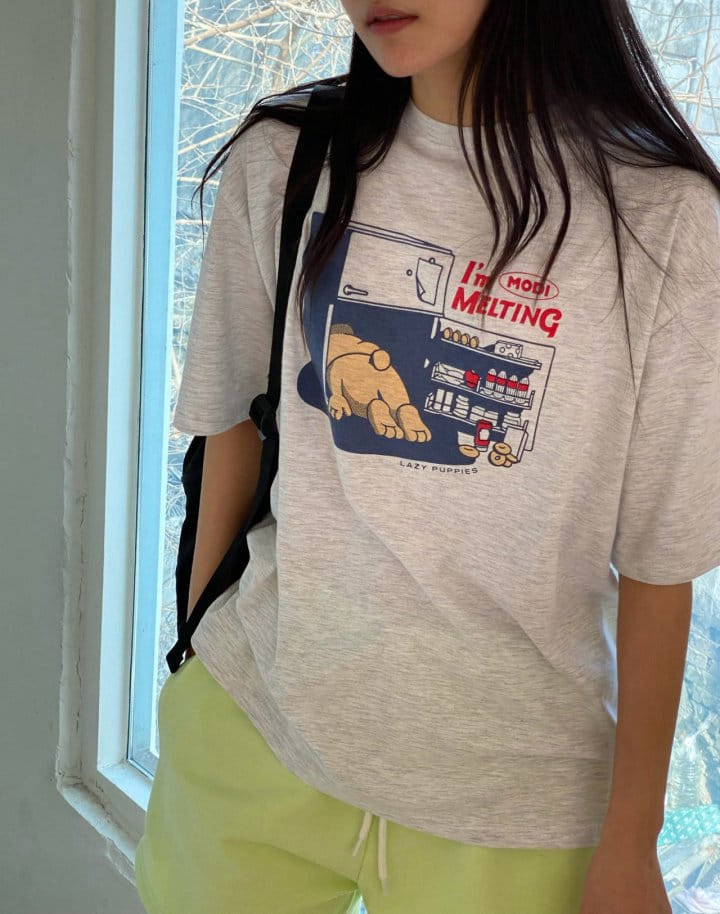 Diana - Korean Women Fashion - #shopsmall - Melting Tee - 6