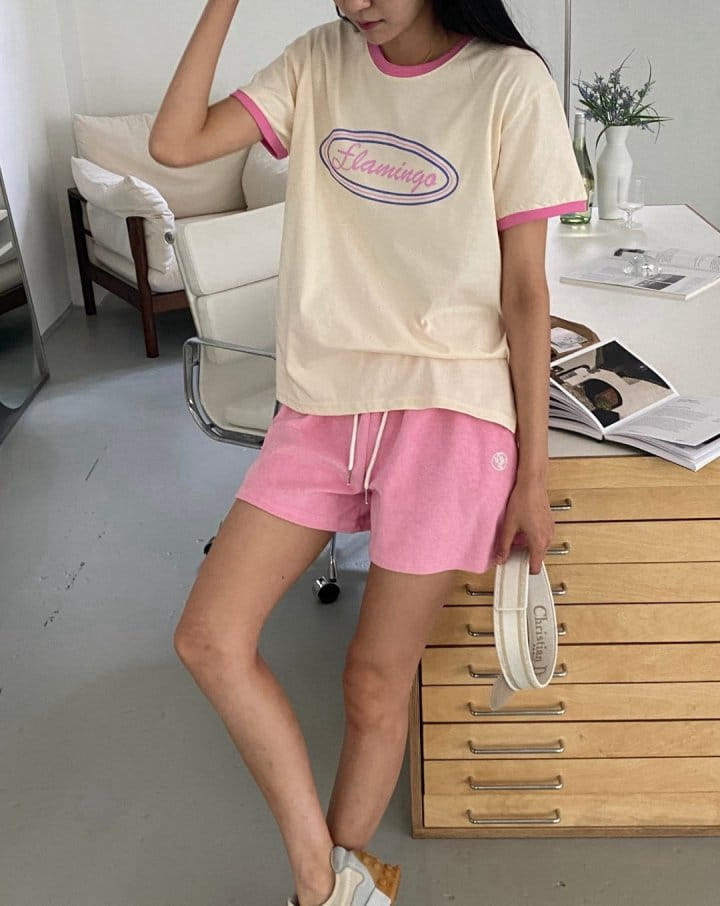 Diana - Korean Women Fashion - #vintageinspired - Flamingo Tee - 8