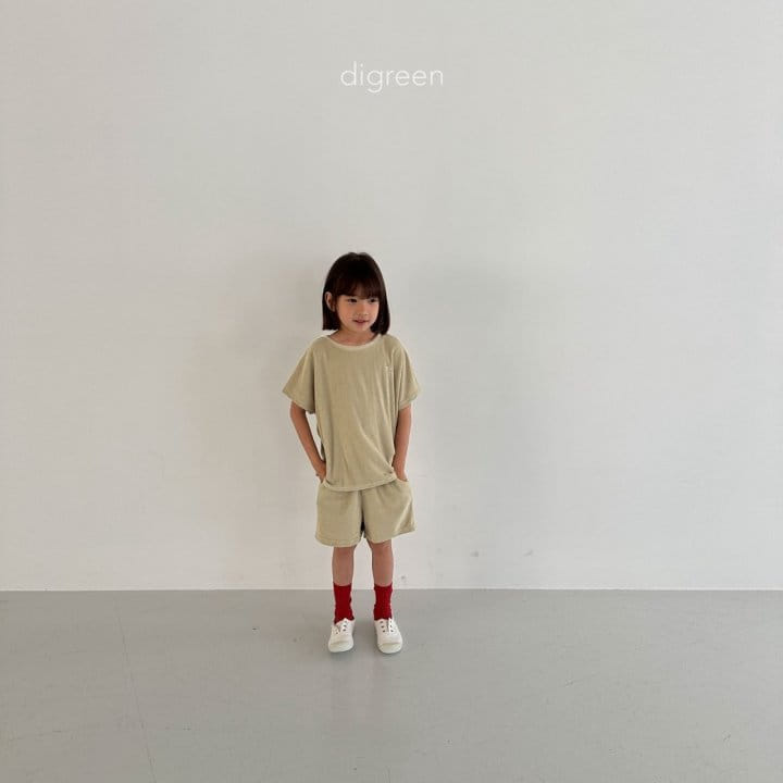 Digreen - Korean Children Fashion - #Kfashion4kids - ivory, navy, khaki - 6