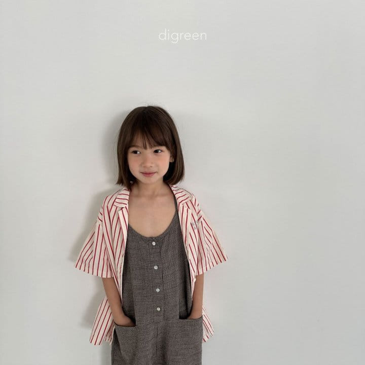 Digreen - Korean Children Fashion - #Kfashion4kids - beige, navy - 11