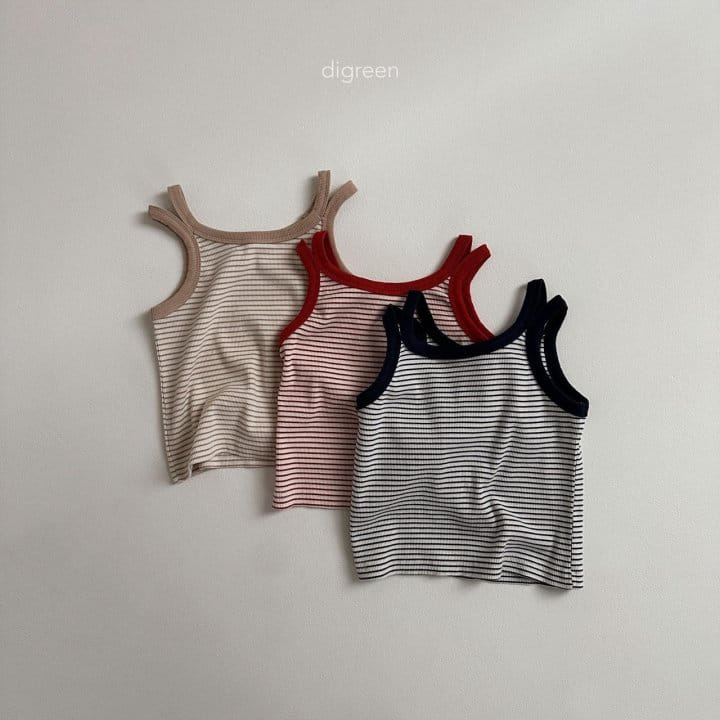 Digreen - Korean Children Fashion - #childofig - red, navy, beige - 7