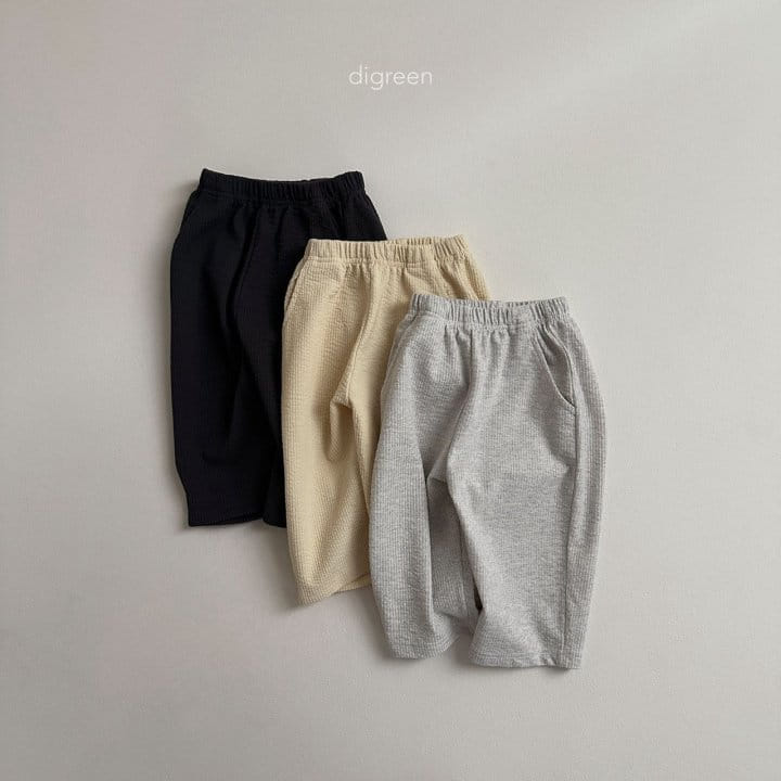 Digreen - Korean Children Fashion - #childofig - butter, charcoal, oatmeal - 7