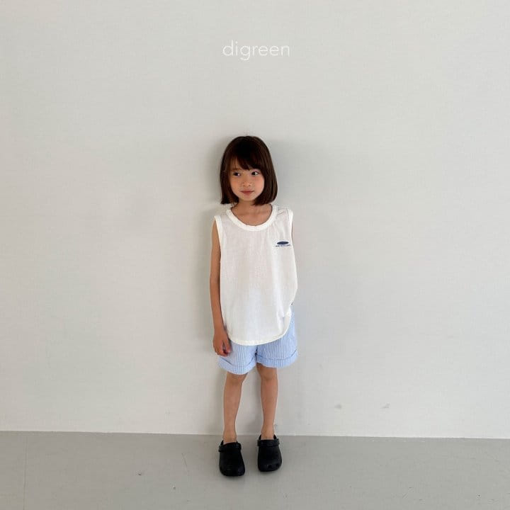 Digreen - Korean Children Fashion - #prettylittlegirls - ivory, beige, navy, sky st, beige, st - 4