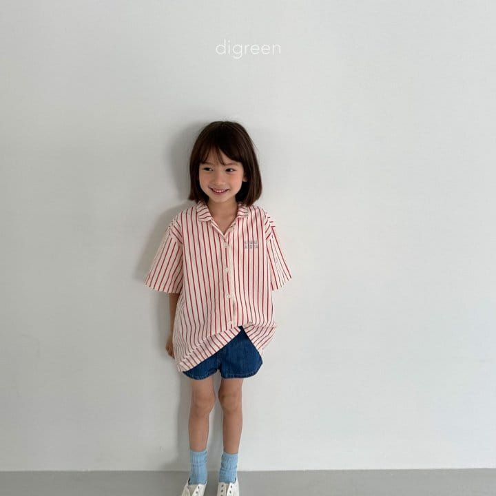 Digreen - Korean Children Fashion - #childofig - blue, red, beige - 2